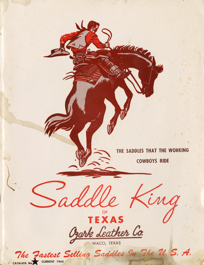 Lot341-Saddle King of Texas Catalog