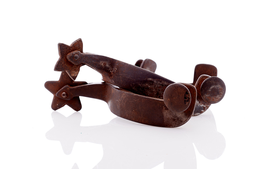 Lot354-Early Cowboy Spurs